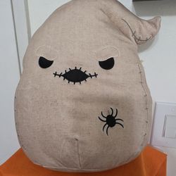 Squishmallows OOGIE BOOGIE Brown Nightmare Before Christmas Kellytoy Plush 8"