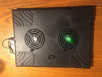 Laptop cooling pad/fans