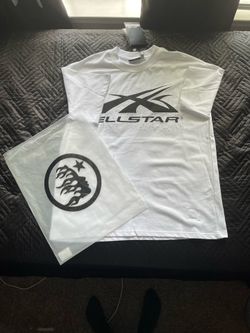 White VVS Hellstar tee shirt