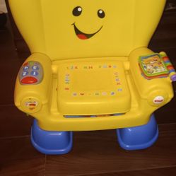 Fisher Price Laugh And Learn Yellow Chair 