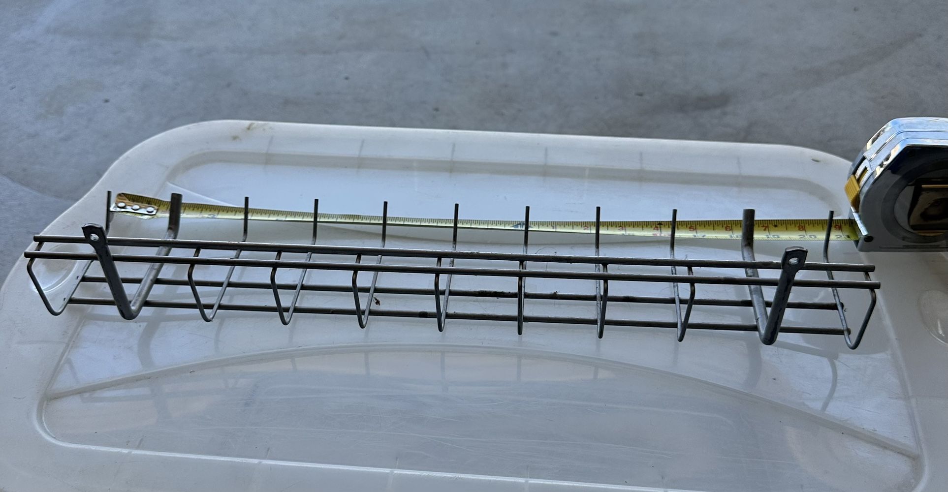 Small Wire Rack. Hang On Wall. Used.