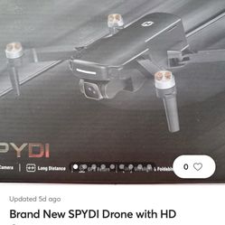 BRAND NEW SPYDI DRONE WITH HD CAMERA