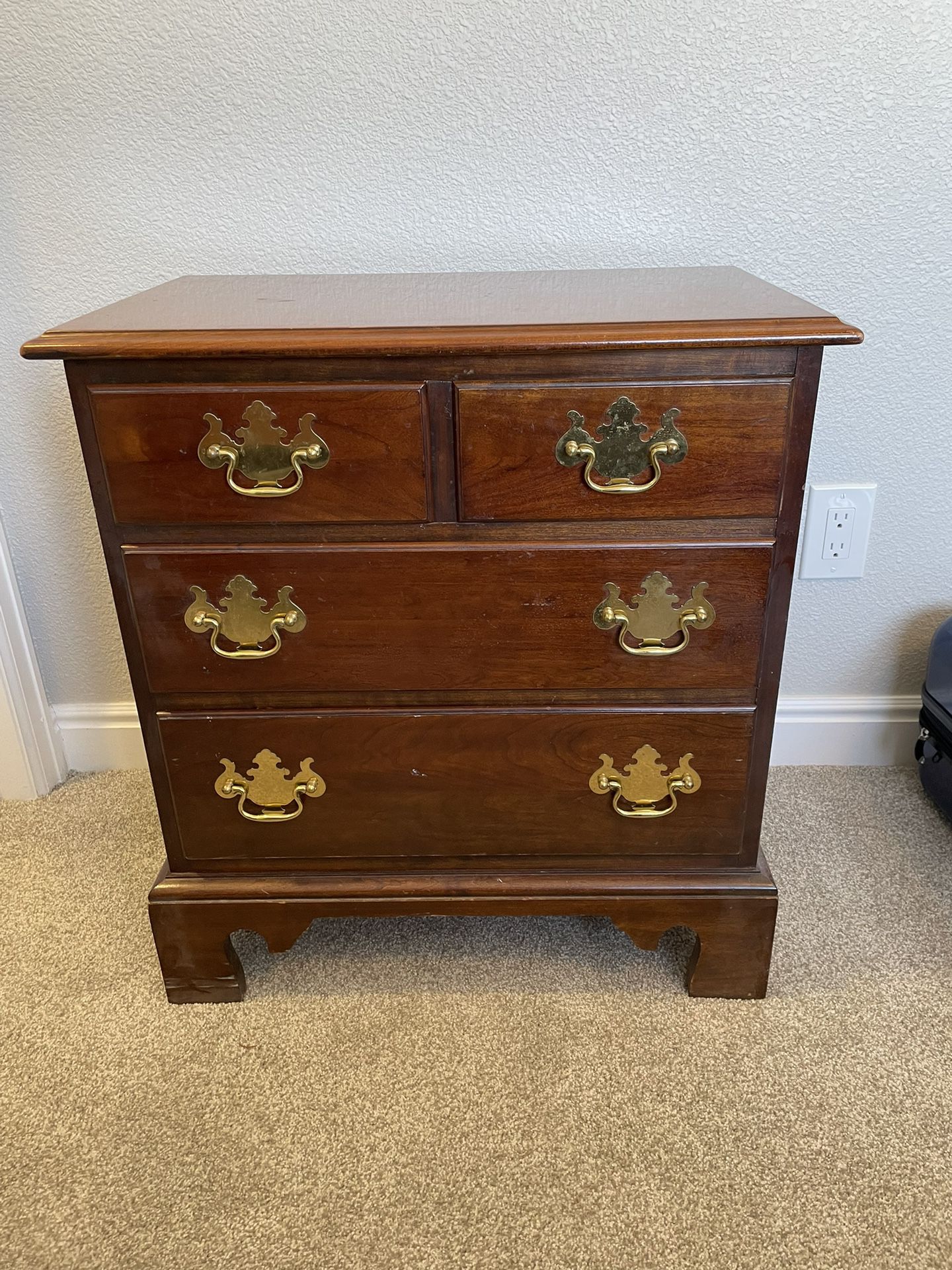 council bedside dresser ( antique )