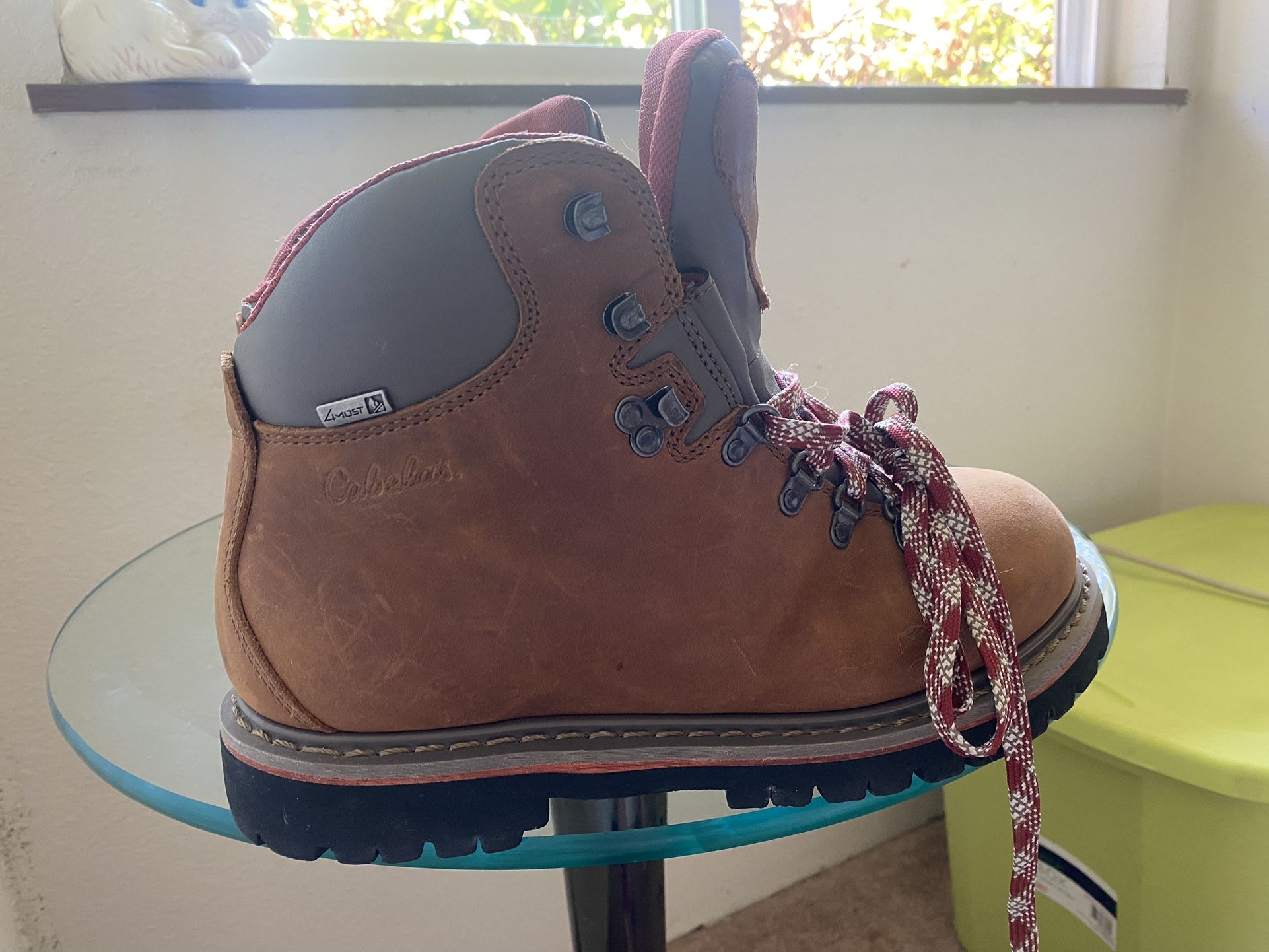 Natural Leather Cabbela’s Hiking Shoes