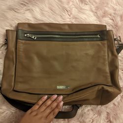 Brown Coach Messenger Bag