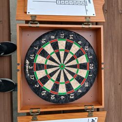 Dart Board Cabinet