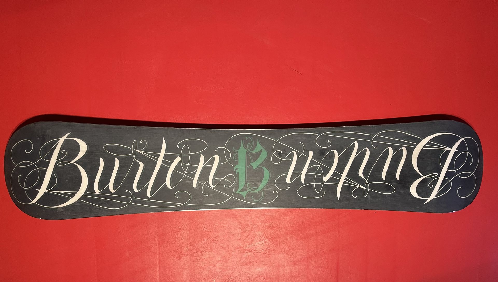 Burton Hasta La Muerte snowboard 161CM. BURTON Twin