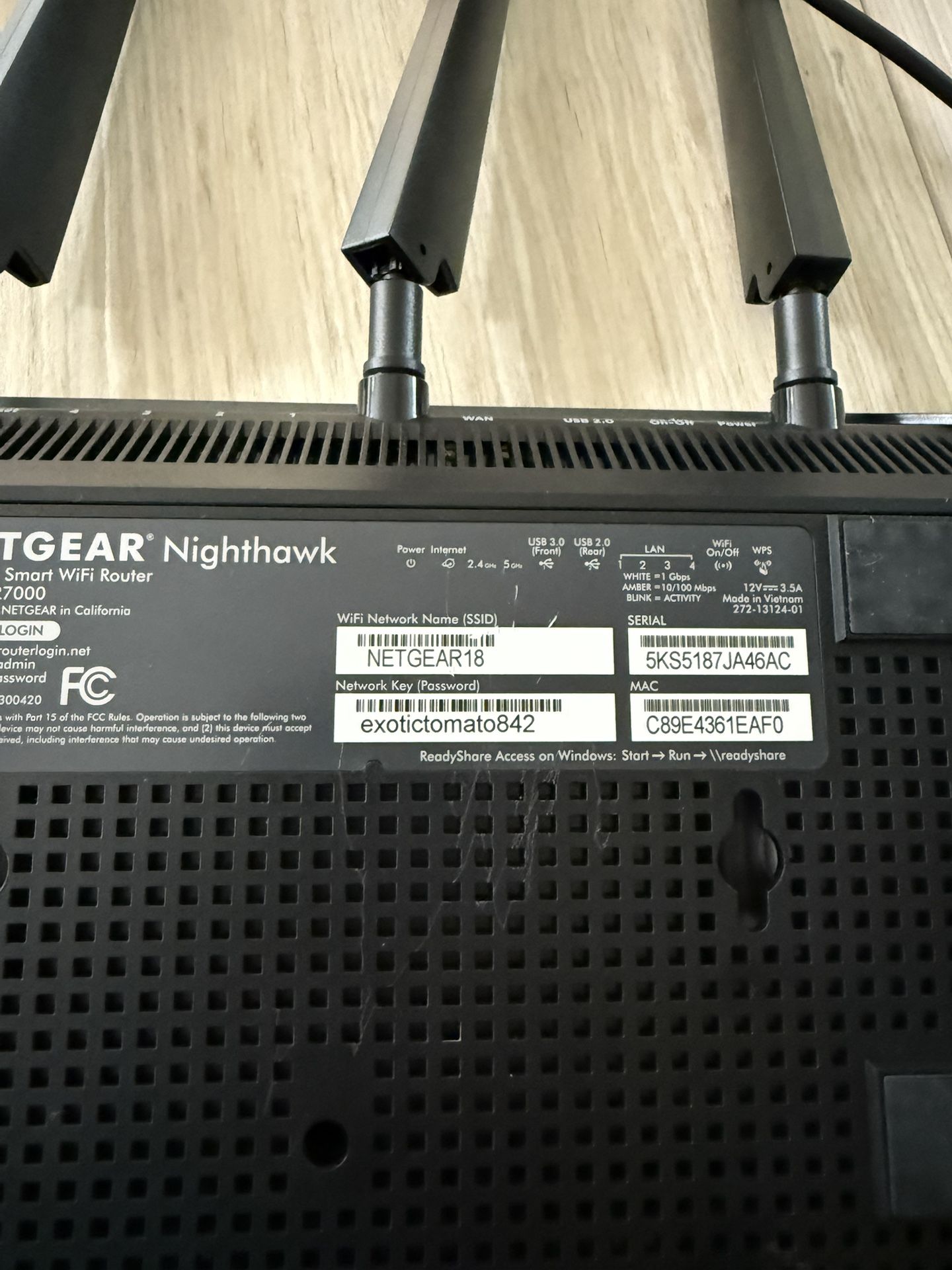 Netgear Nighthawk Router
