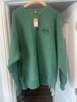 XXL Stussy Seoul Crewneck Sweatshirt Green