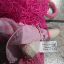 2001 Vintage Raspberry Tarte Stuffed Keychain