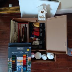 Acrylic Painting Supplies And Set!