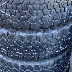 4 Llantas Usadas BFGoodrich Ko2 Lt 285/70/17 $270 Las 4