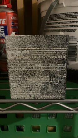 6v 6 volt Peg Perego Replacement Battery 4.5ah