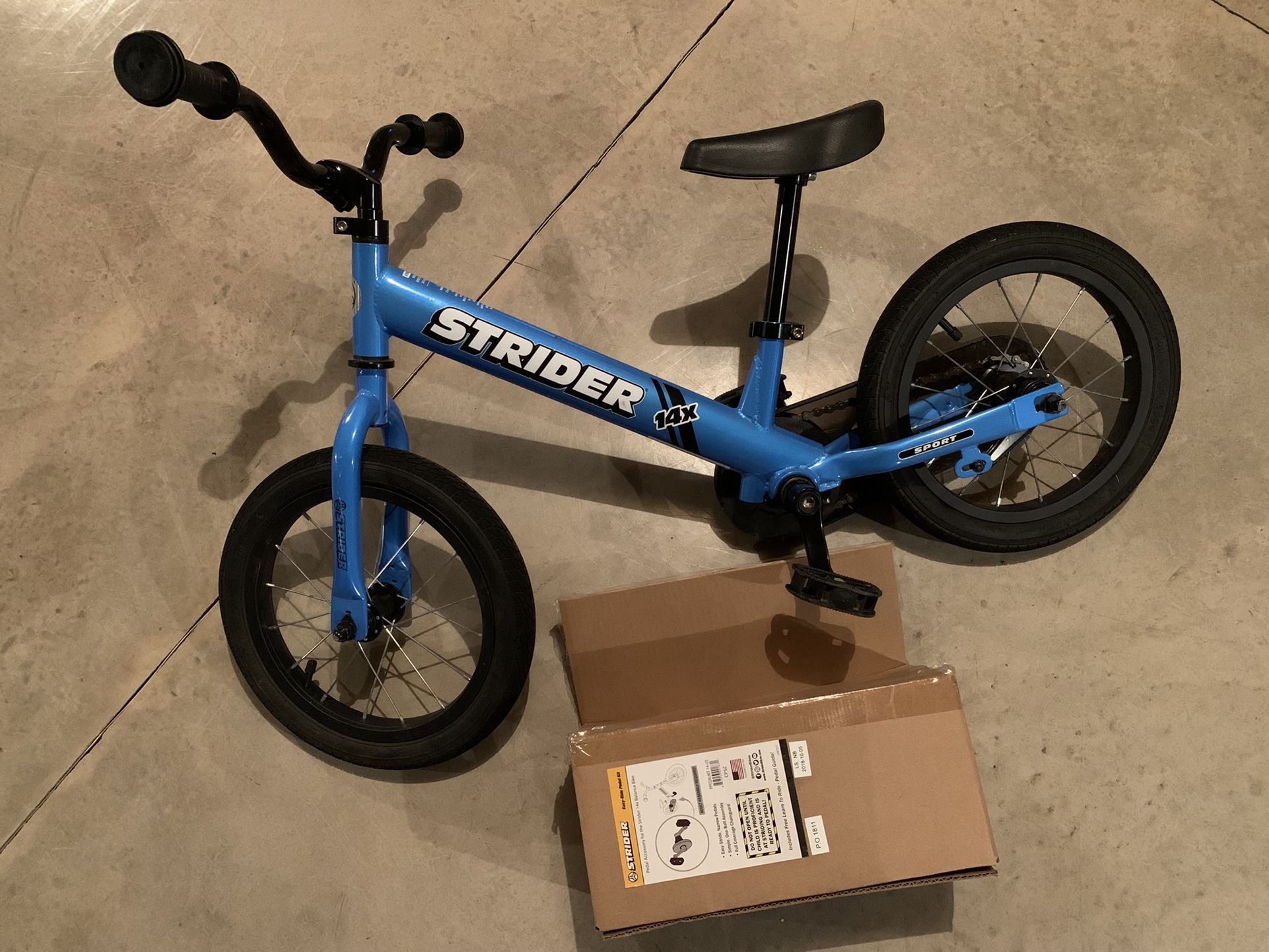 Strider 14x with pedal kit