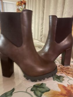 Fashion Nova Brown Booties