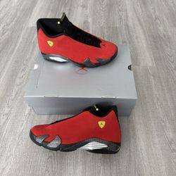 Jordan 14 Retro Ferrari 2025 Men Size 10 , 10.5 and 12 New 