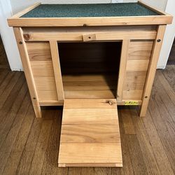 Cedar House for dogs, cats, rabbits, chickens