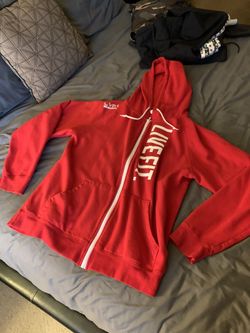 Live Fit red XL sweatshirt like new