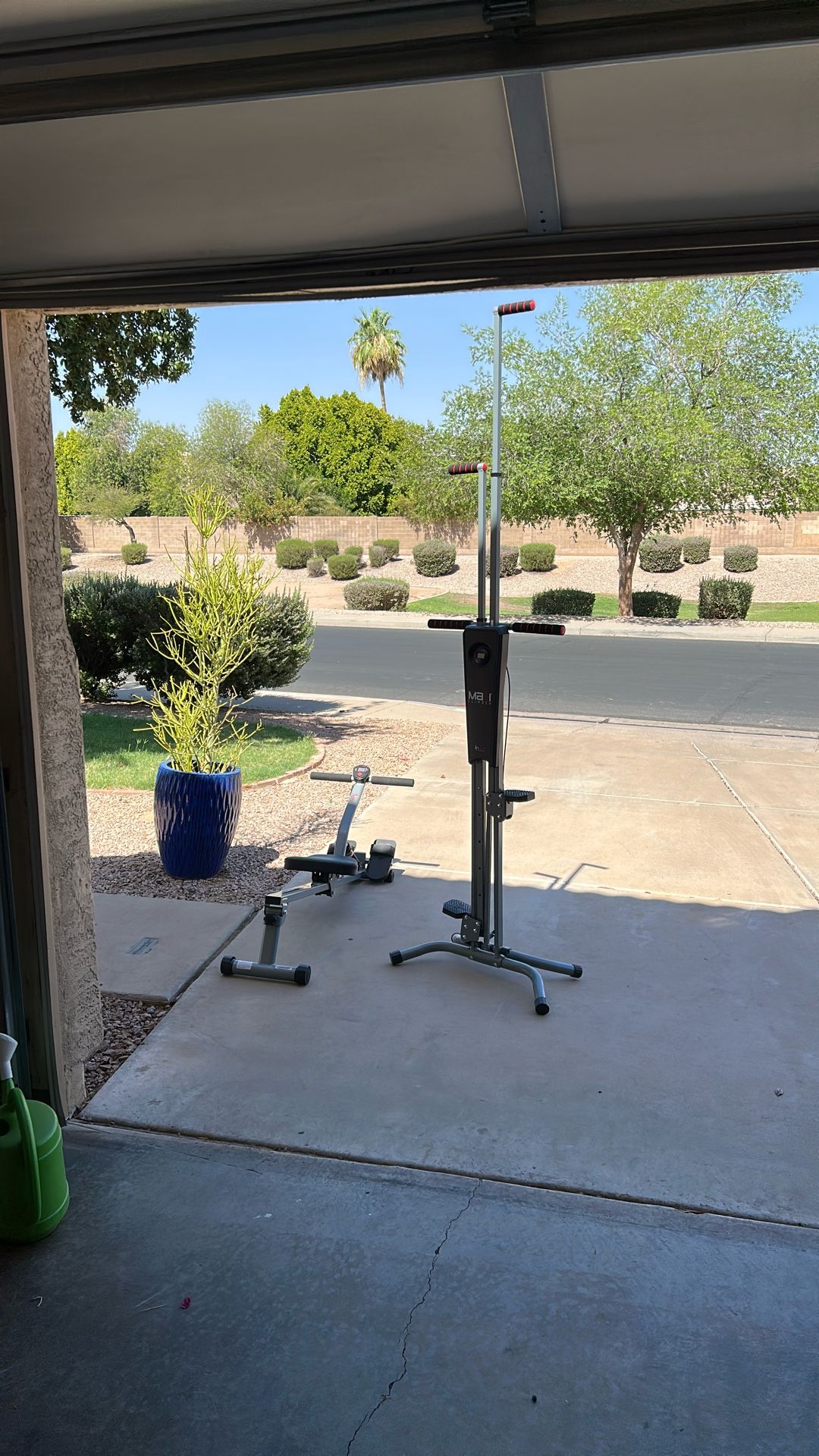 3 Piece Home Gym: Weight, Climber & Rower