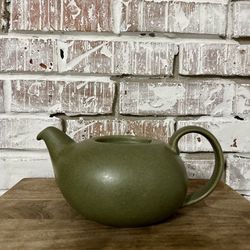 Forlife Teapot Pottery Teapot Dark Sage W Pour & Handle Pot Only Replacement