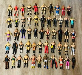 WWE Wrestling Action Figure Lot (50+) figures start @$6