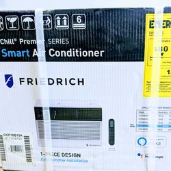 Friedrich 10,000Btu Smart Quiet Cool / Wi-Fi Smart AC Unit 
