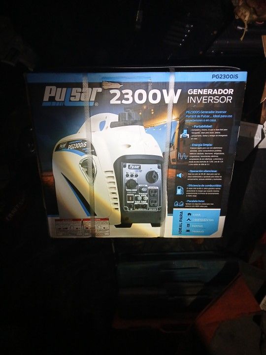 Pulsar Portable Inverter Generator Brand Knew