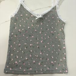 Tank Top Flowers 