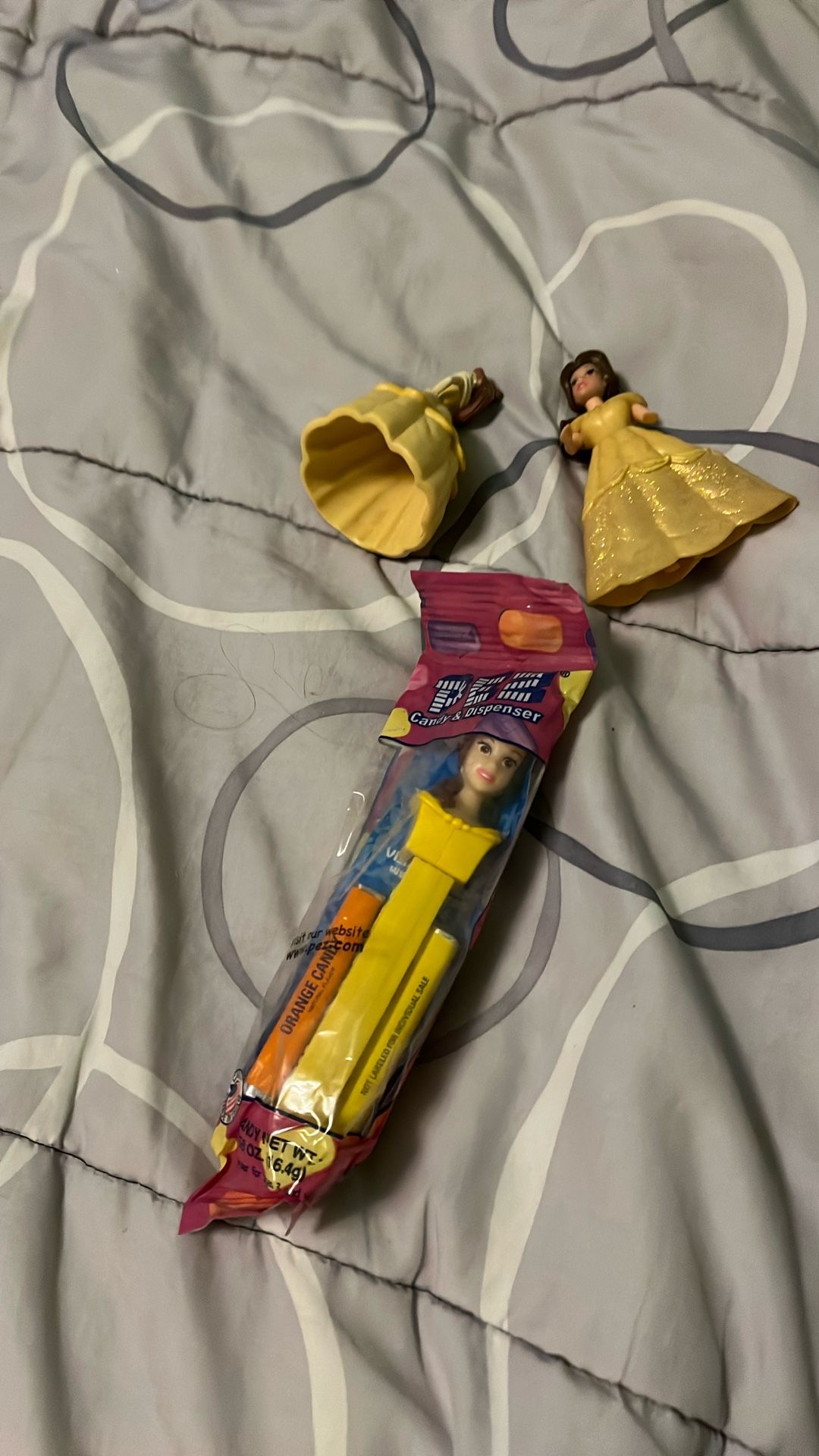Pez Set And Two Belle Dolls
