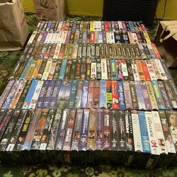 180 Or So Sealed VHS Tape Movies