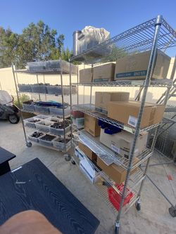 Heavy Duty, Racks 6 Feet By 3 Feet Wide 