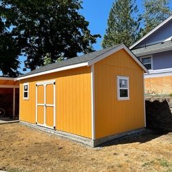 10x20 Classic House Style Shed