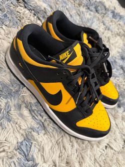 Nike Dunk Low Goldenrod Yellow and Black