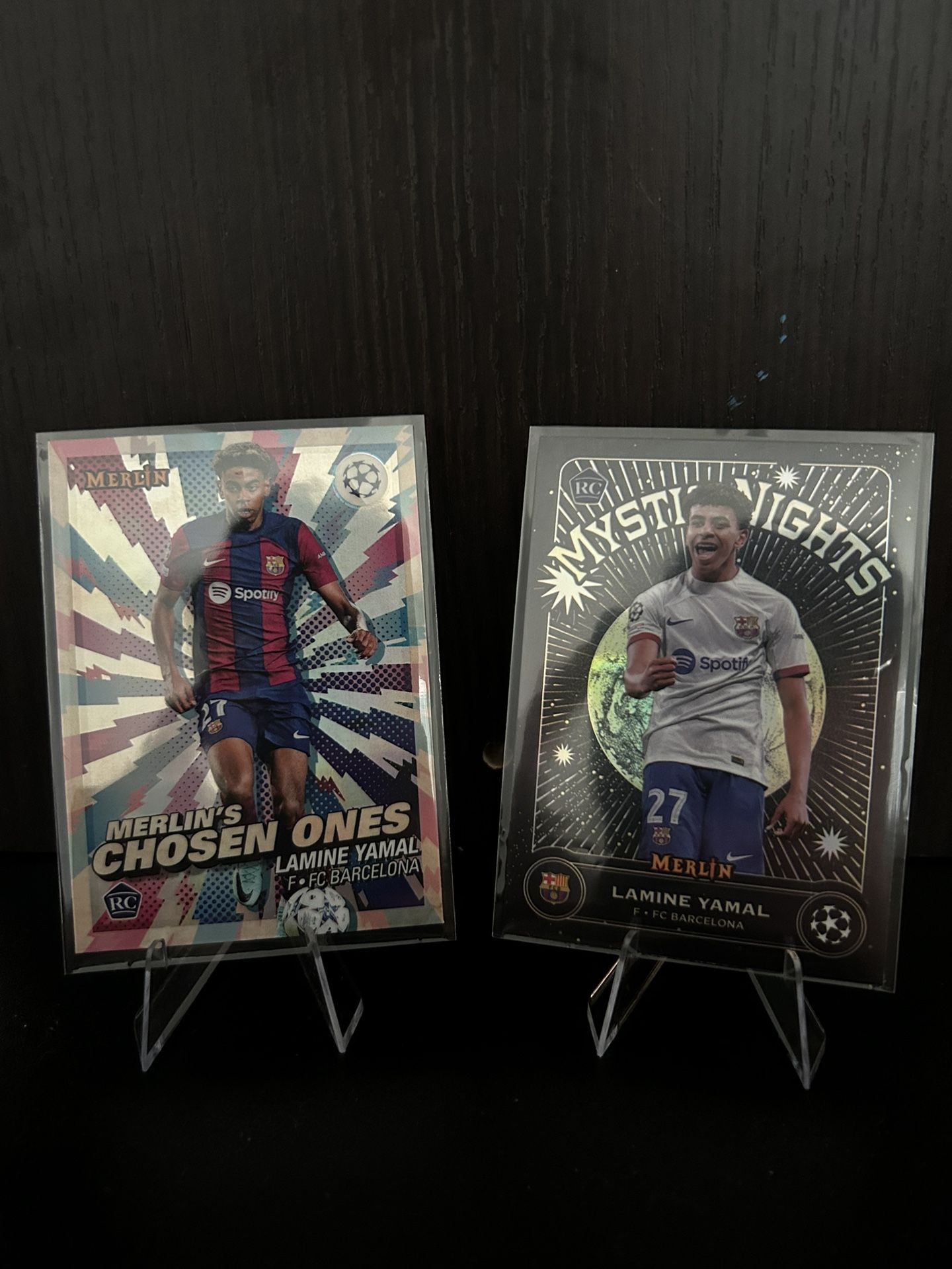Lamine Yamal Mystic Nights And Chosen One Rookie Cards