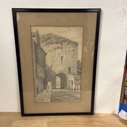 Pencil Etching