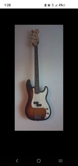 Fender precision bass guitar