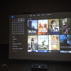 Awol Floor RISING SCREEN And Weemax Projector
