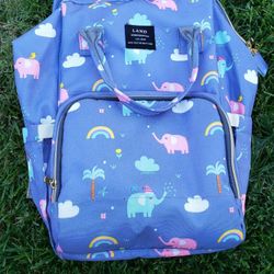 Baby Elephant Diaper Bag 