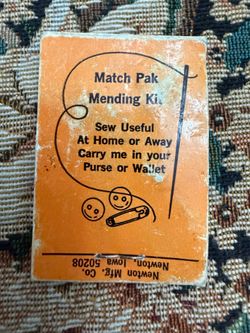 Vintage mending kit