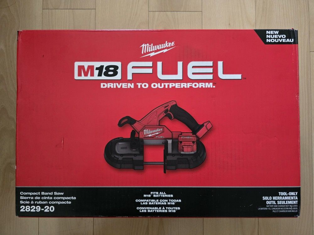 Milwaukee M18 Fuel Band Saw