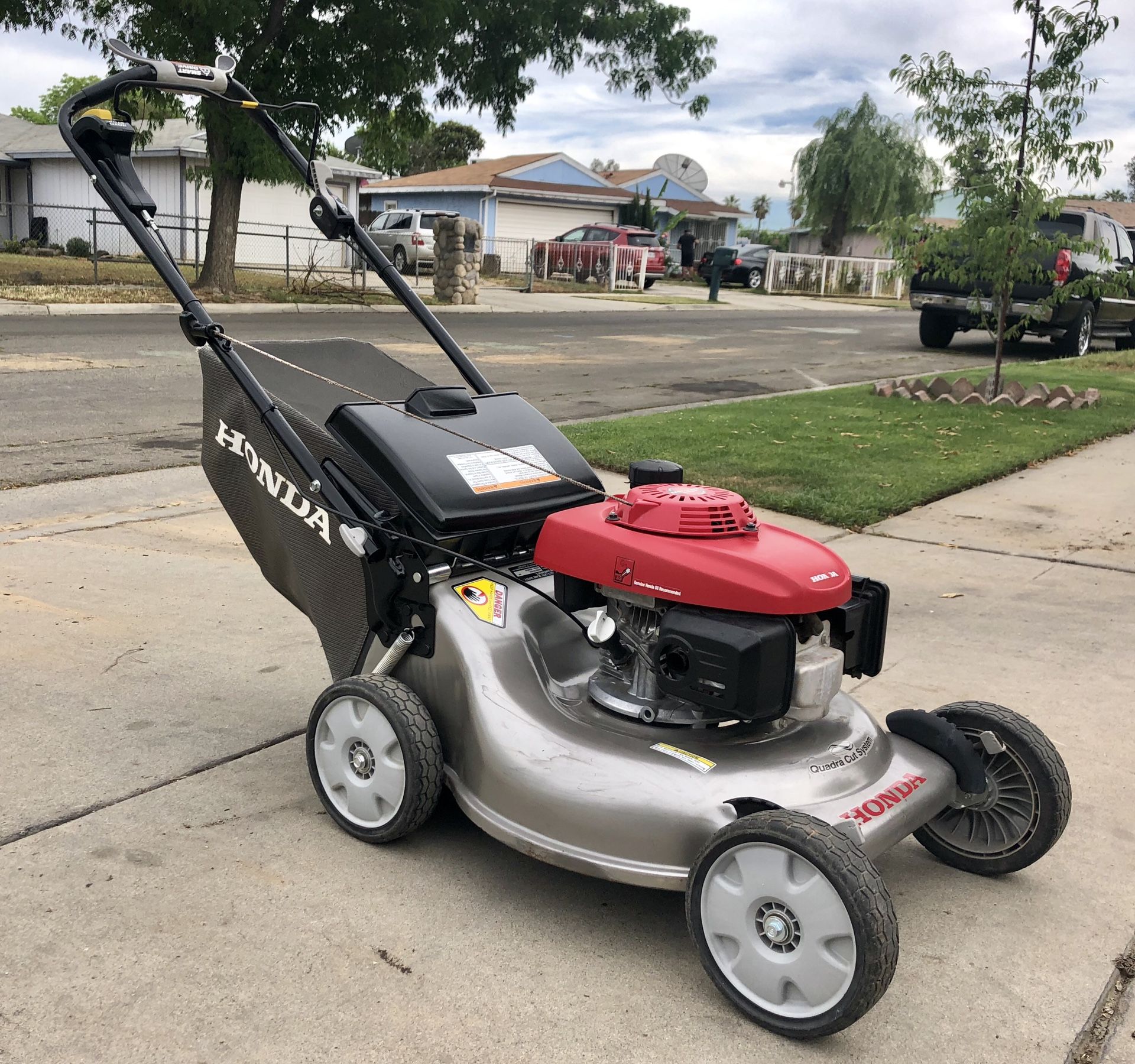 Honda lawn mower HRR2167VXA blade control rotostop
