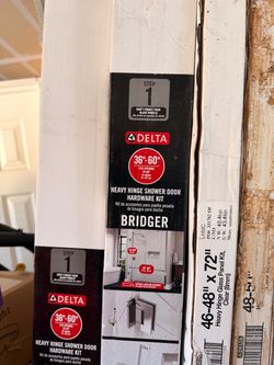 Delta Bridger Heavy Hinge Shower Door Hardware Kit
