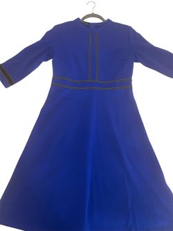 Royal Blue beautifully tailored fit dress