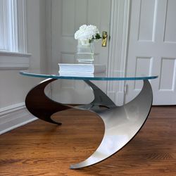 1960s Iconic “Propeller” Table by Knut Hesterberg