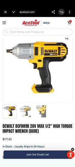 DeWalt impact