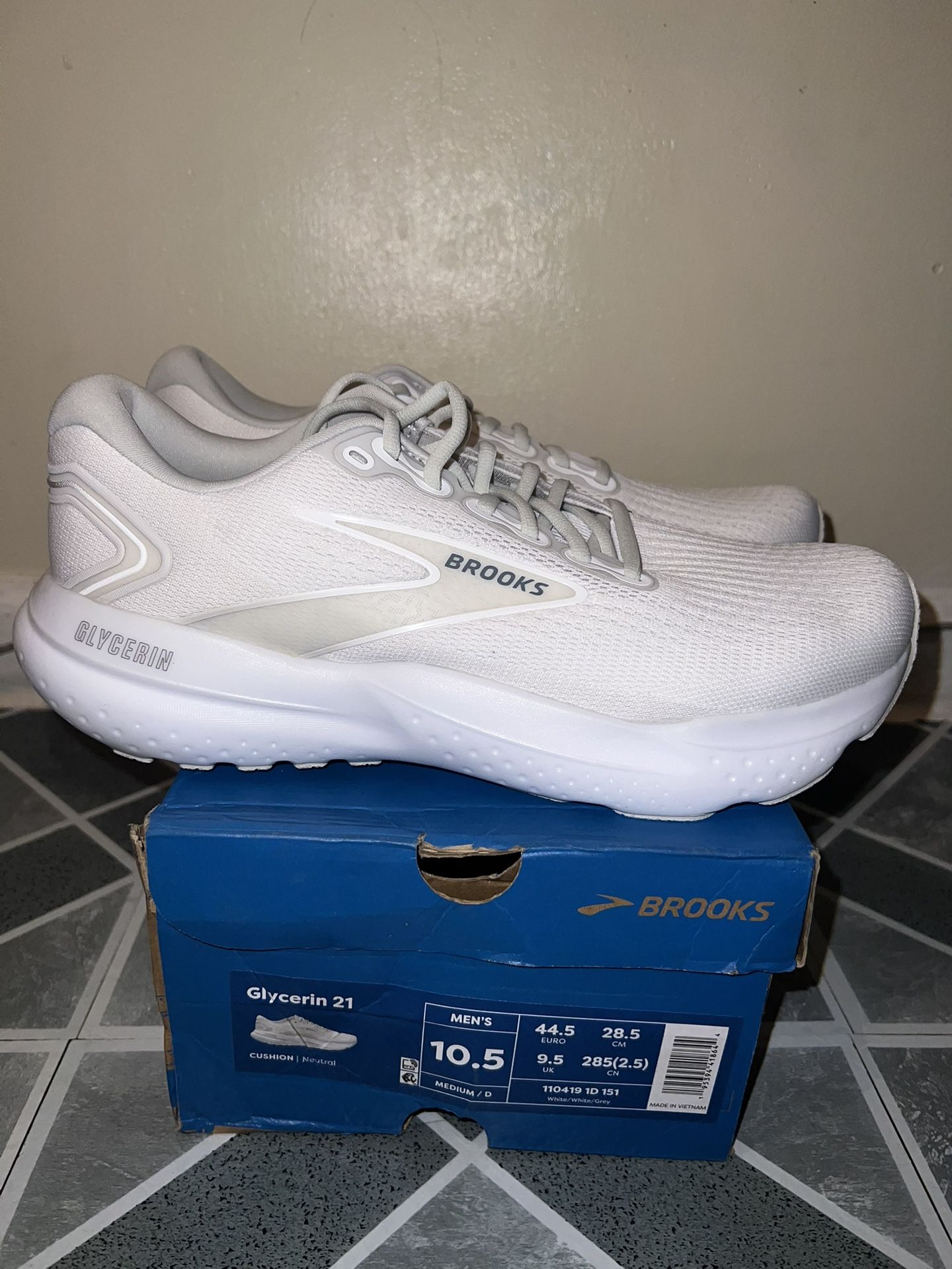 Brooks Men Glycerin 21 Running Shoes