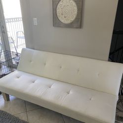 White Futon
