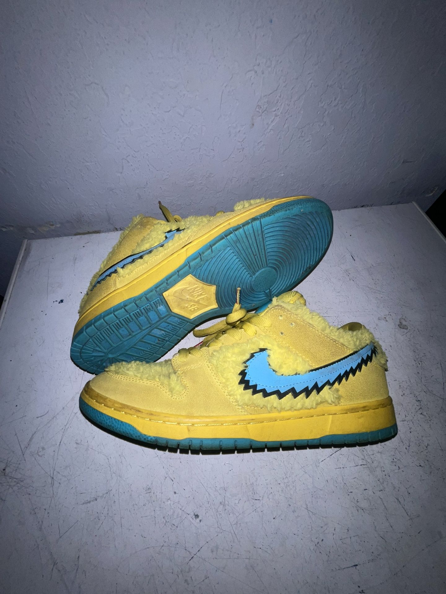 Nike Grateful X Dunk Low Yellow Bear