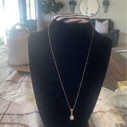 Real Gold Chain And Charm