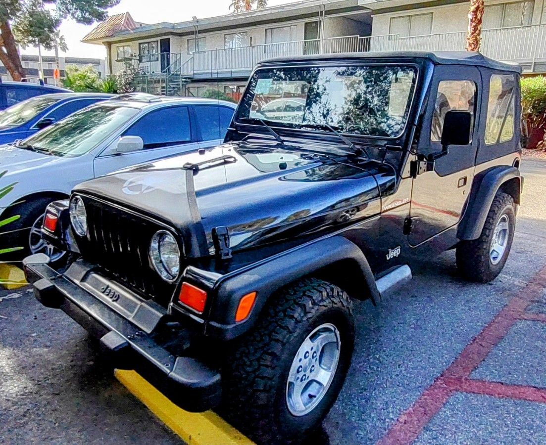 Jeep Wrangler TJ 1999 Clean Nevada Title, Very Good Condition.